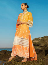 Zainab Chottani Chikankari Lawn Suits Unstitched 3 Piece ZC24CL D-8B Afsana – Summer Collection-